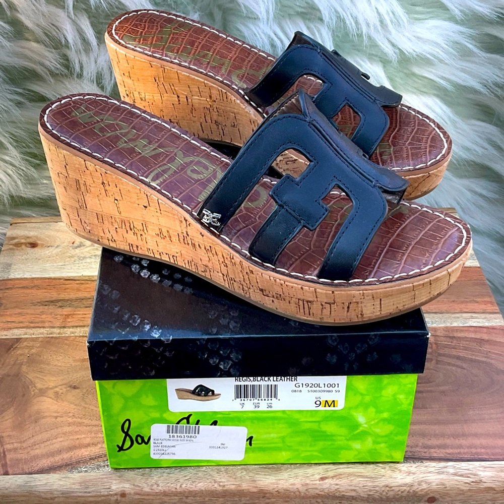 NWT Sam Edelman Regis platform slide Sz 9